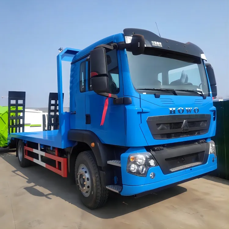 Tovorni tovornjak s ploščatimi postelji